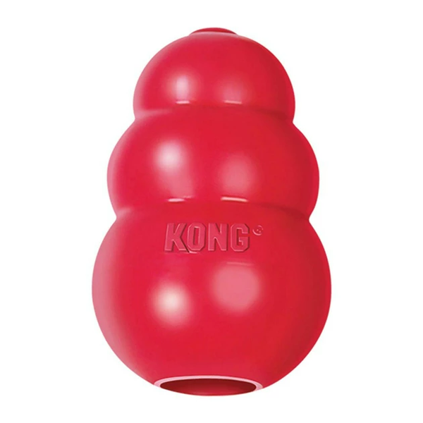 KONG Classic Игрушка груша-кормушка для собак M
