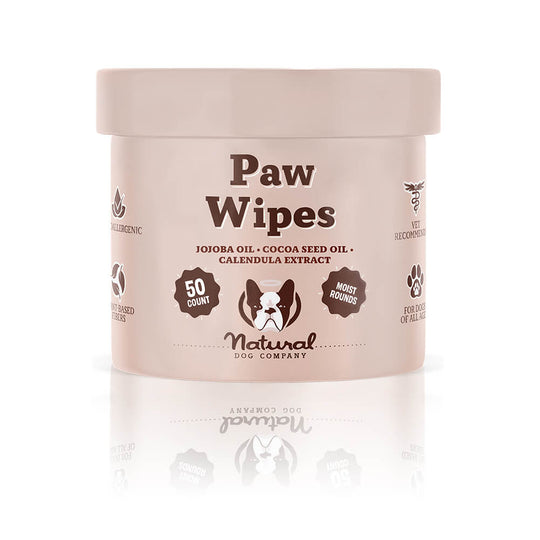 Салфетки для лап Paw Wipes Natural Dog Company 50 шт