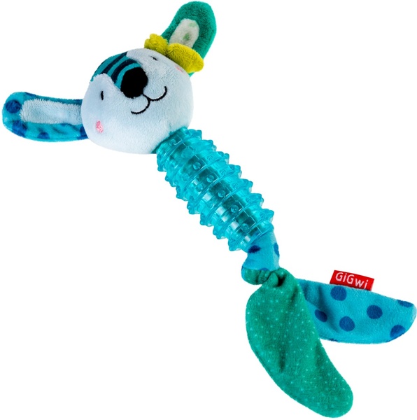Іграшка для собак GiGwi Заєць з пискавкою Suppa Puppa 15 см