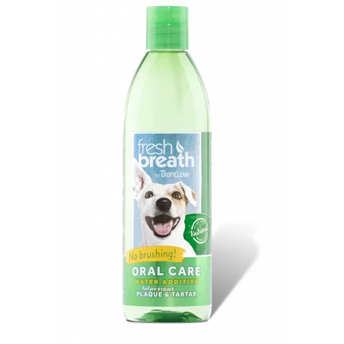Добавка в воду Tropiclean Fresh Breath для гигиены полости рта собак и кошек 473мл