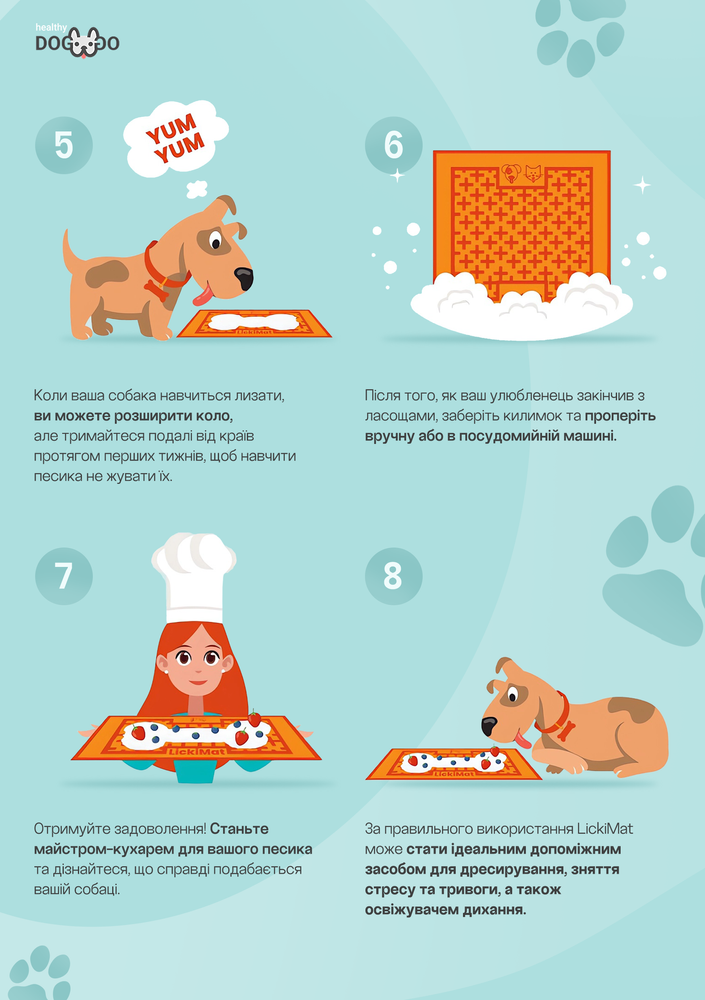 Мисочка для повільного поїдання для собак LickiMat® Slodog® Orange 35x26см